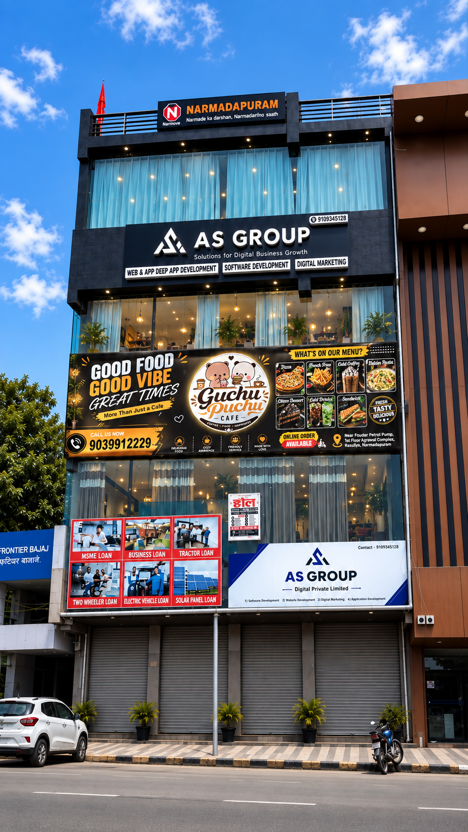 Guchu Puchu Cafe Official Building Facade