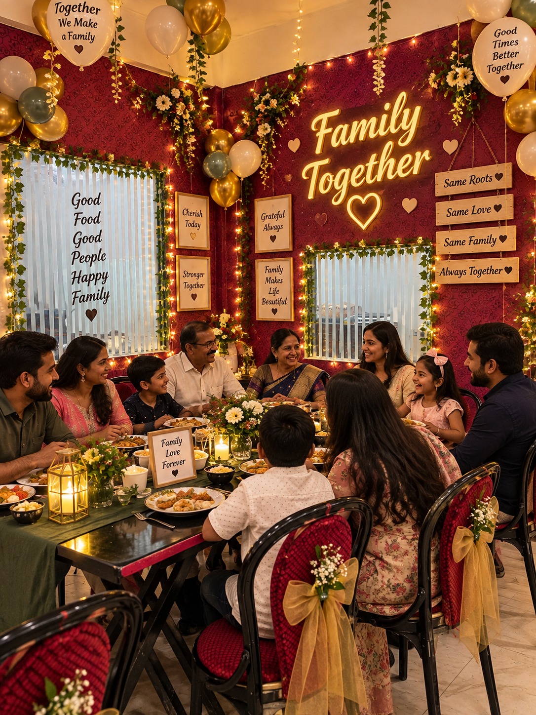 Family Together Lounge at Guchu Puchu Cafe